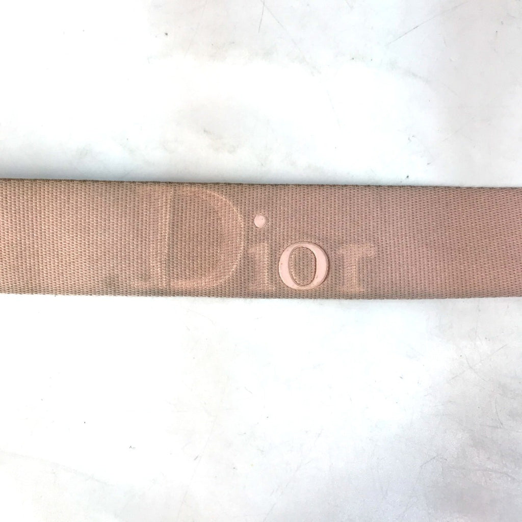 Christian Dior Pink Cloth Shoulder Bag (Pre-Owned)