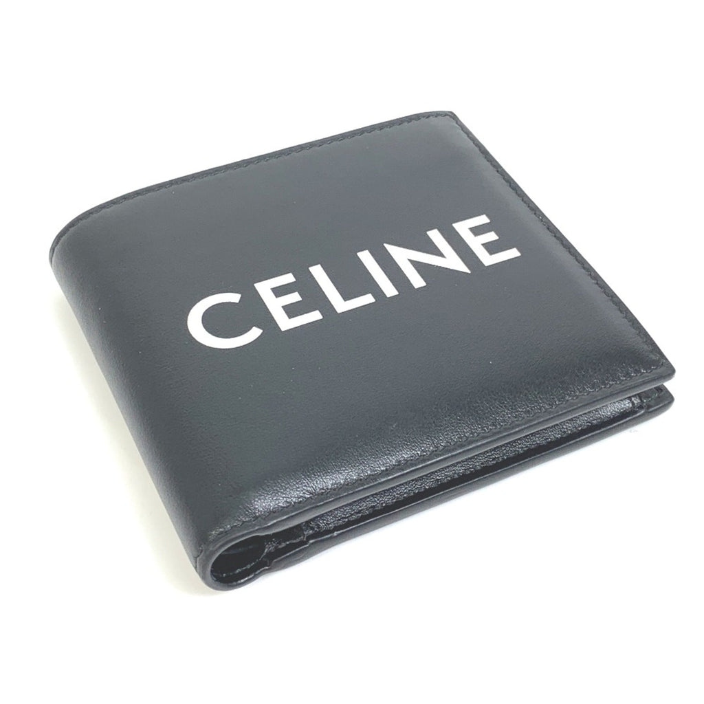 Celine Black Leather Wallet (Bi-Fold)