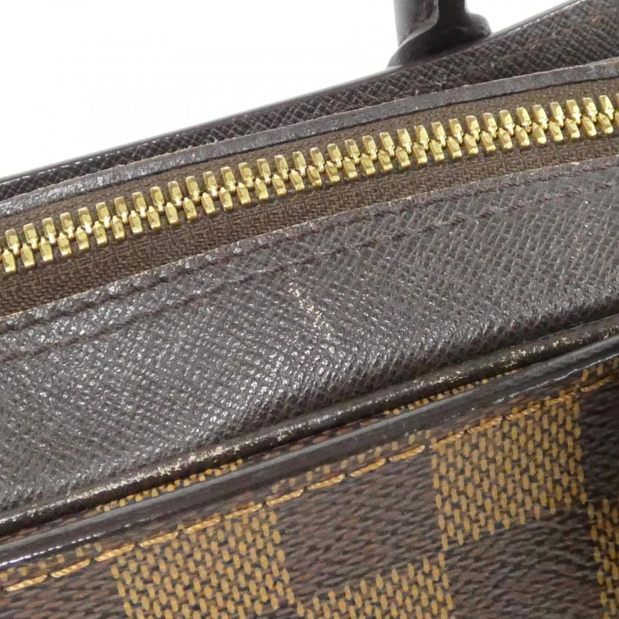 Louis Vuitton Ebene Coated Canvas Handbag
