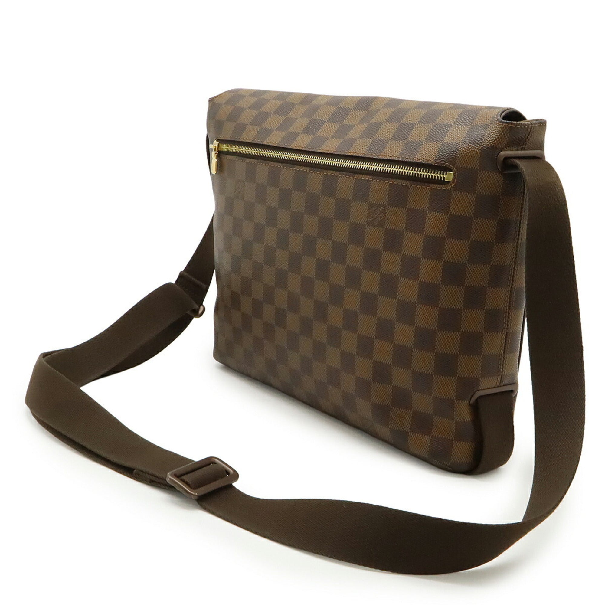 Louis Vuitton Brown Damier Canvas Pvc Shoulder Bag