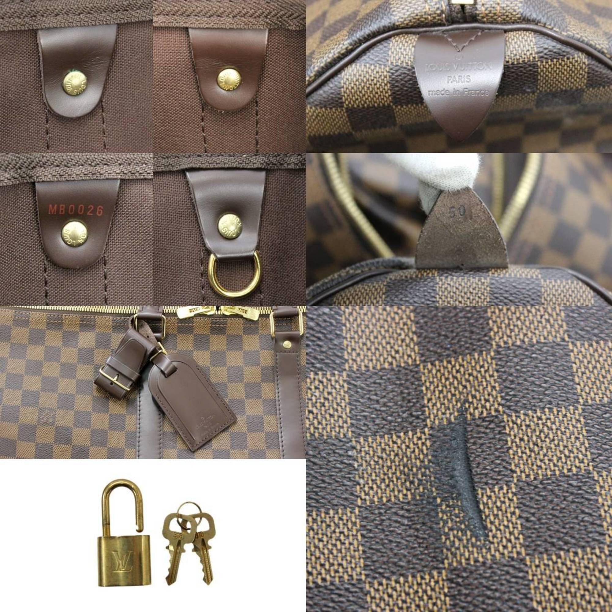 Louis Vuitton Damier Ebene Boston Bag