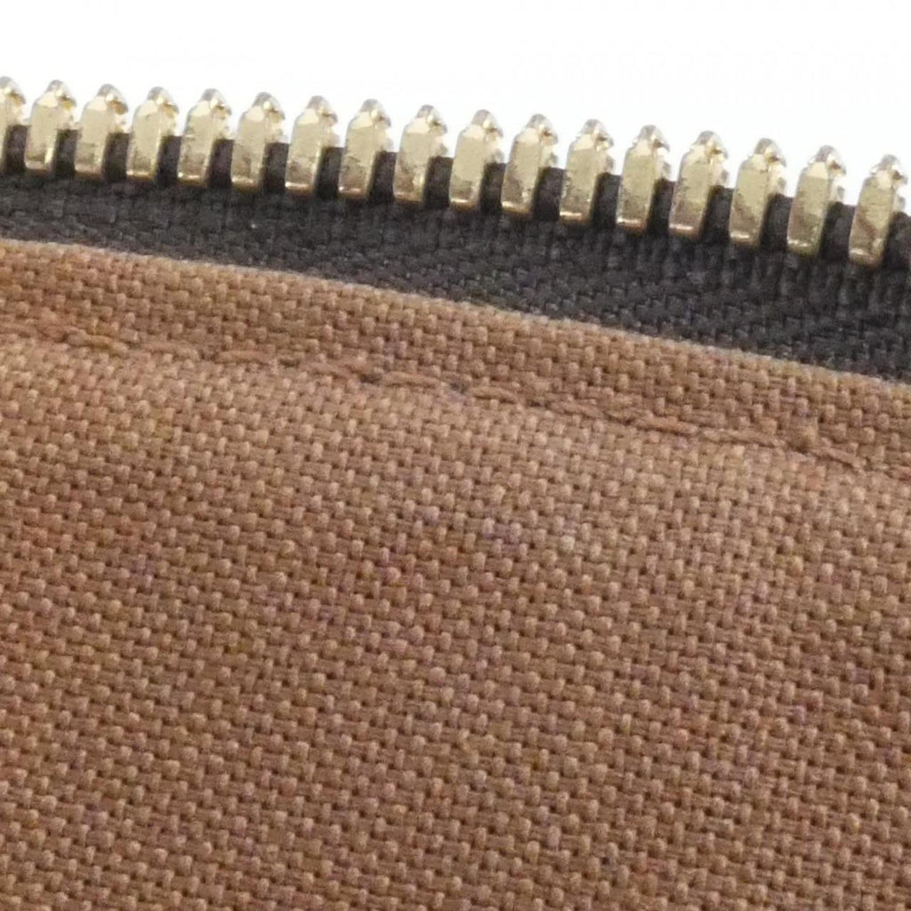 Louis Vuitton Brown Coated Canvas Handbag