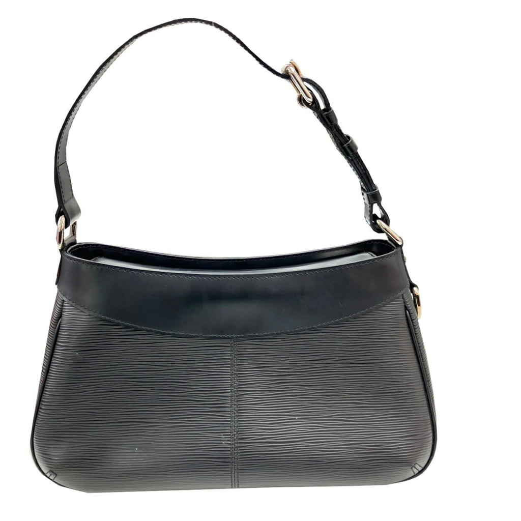 Louis Vuitton Black Noir Epi Leather Shoulder Bag