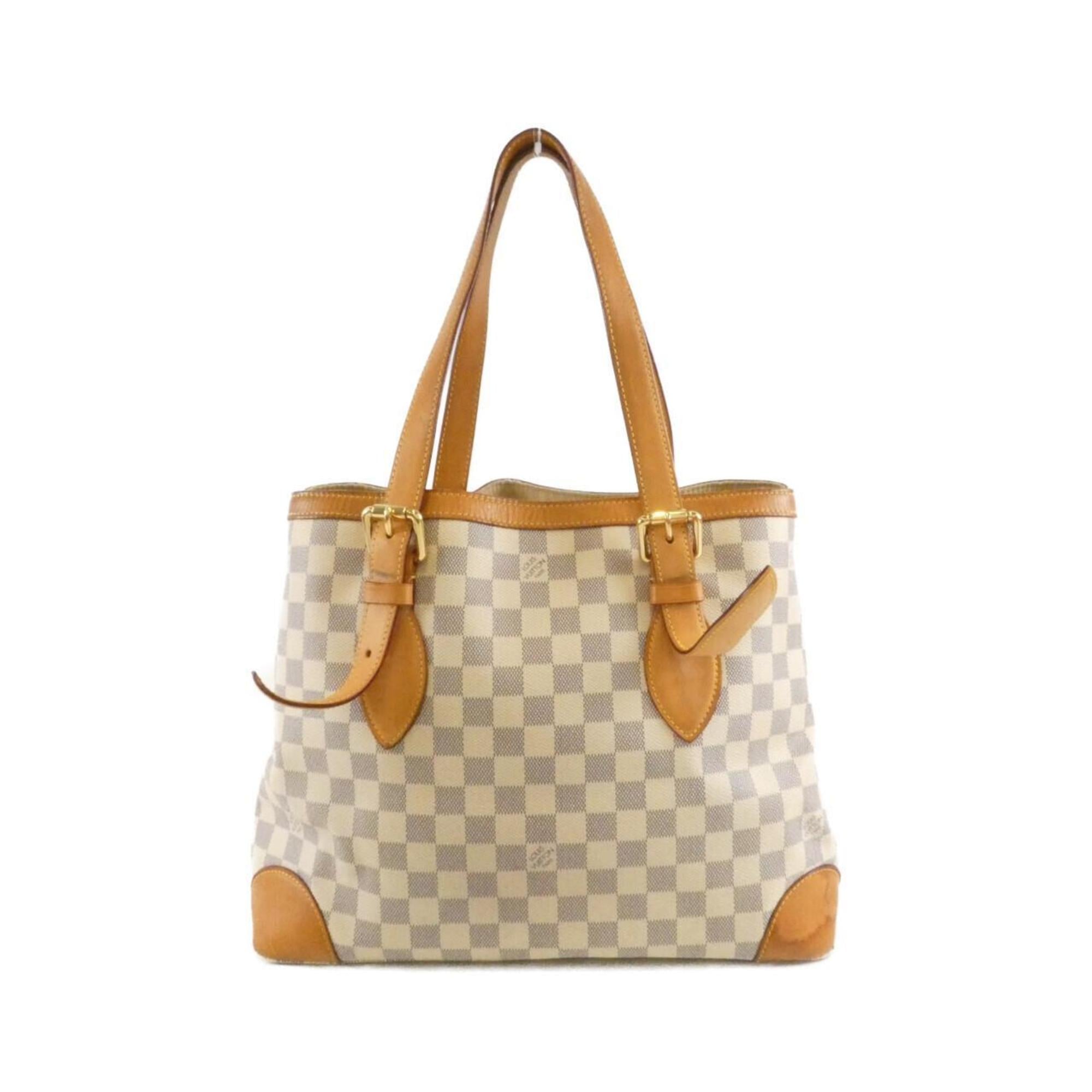 Louis Vuitton Damier Azur Azur Coated Canvas Handbag