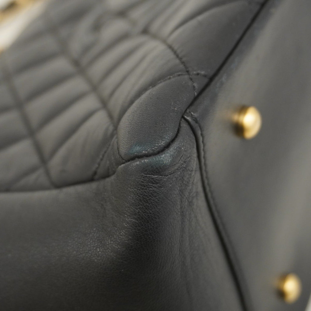 Chanel Black Leather Handbag