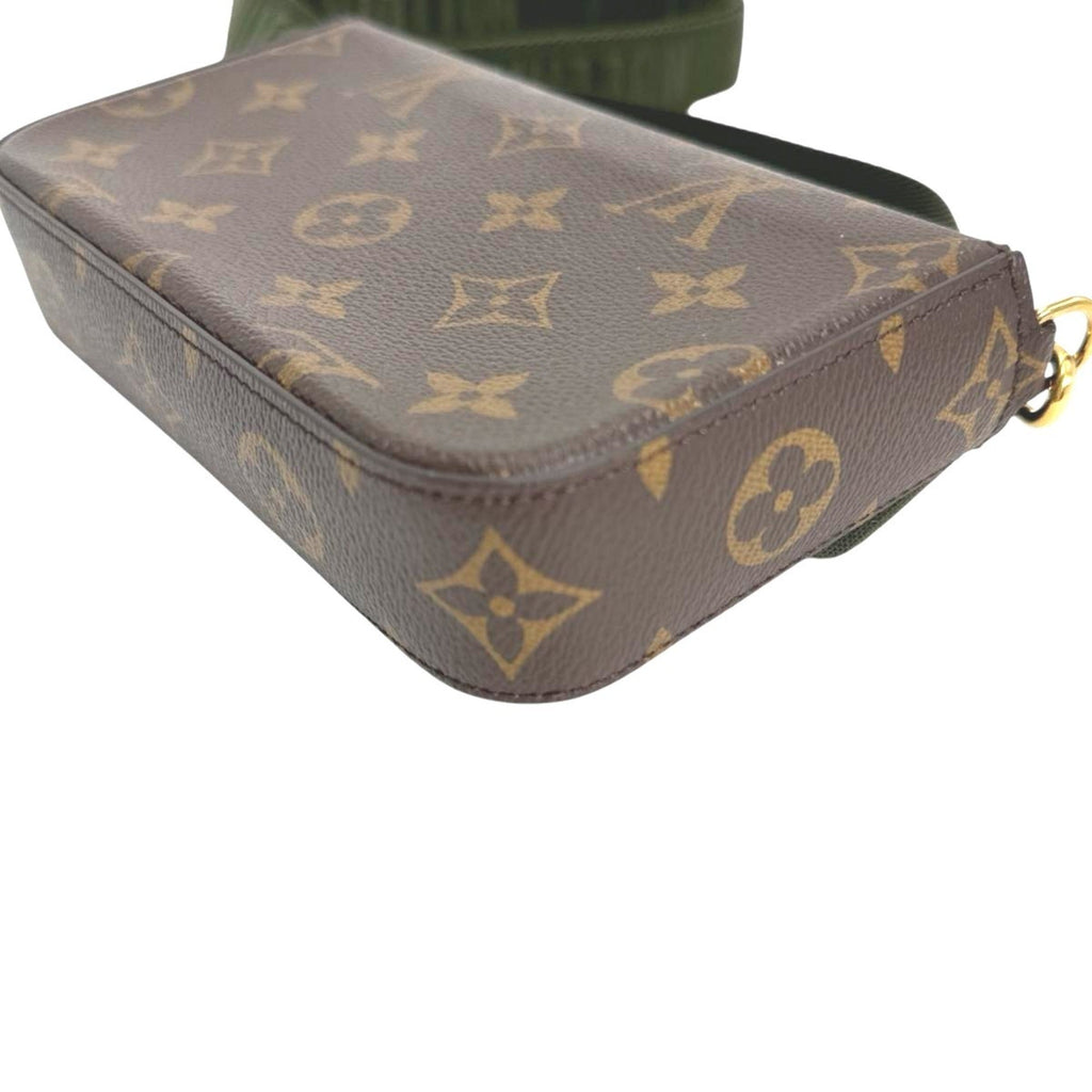 Louis Vuitton Brown Monogram Canvas Pochette Shoulder Bag