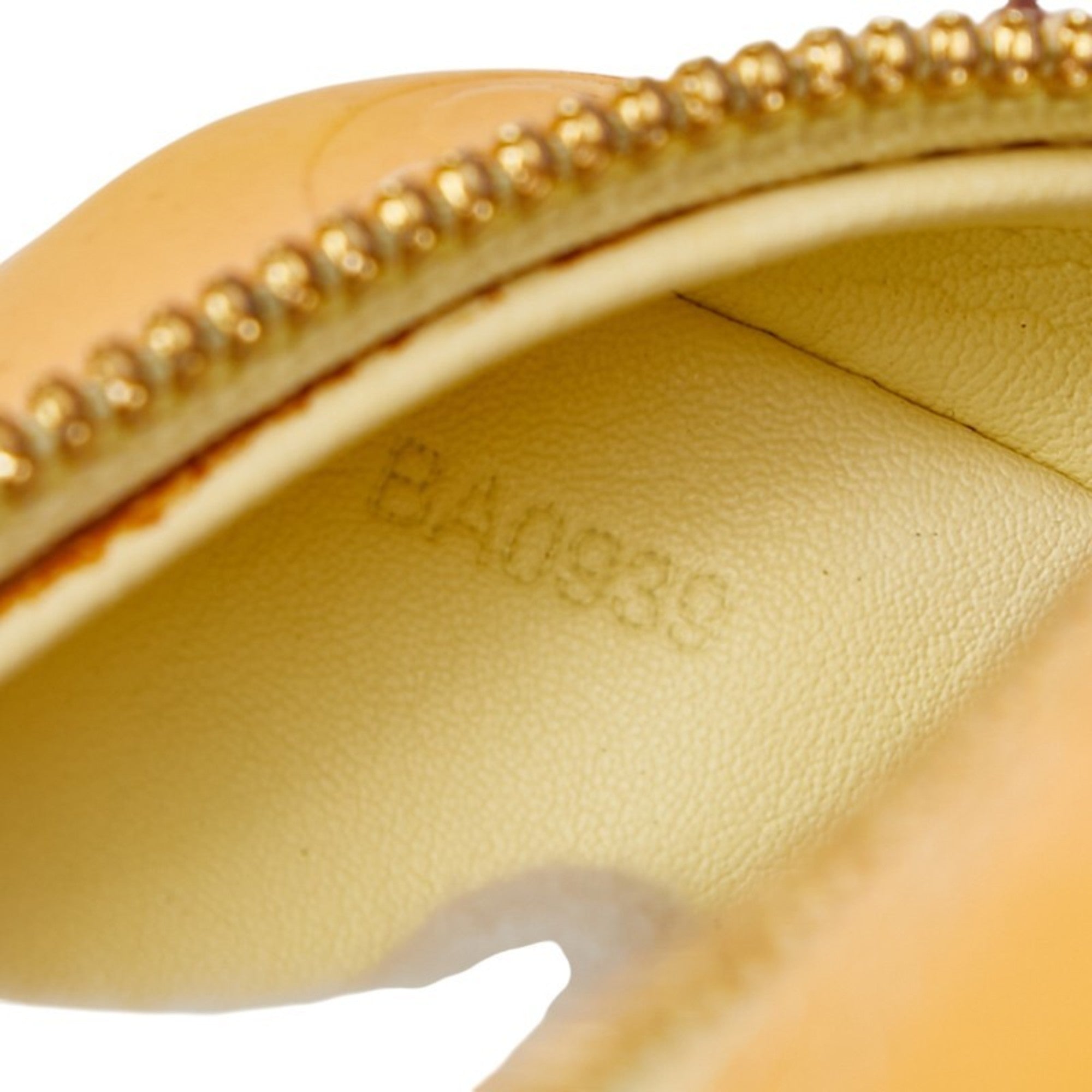 Louis Vuitton Yellow Patent Leather Shoulder Bag