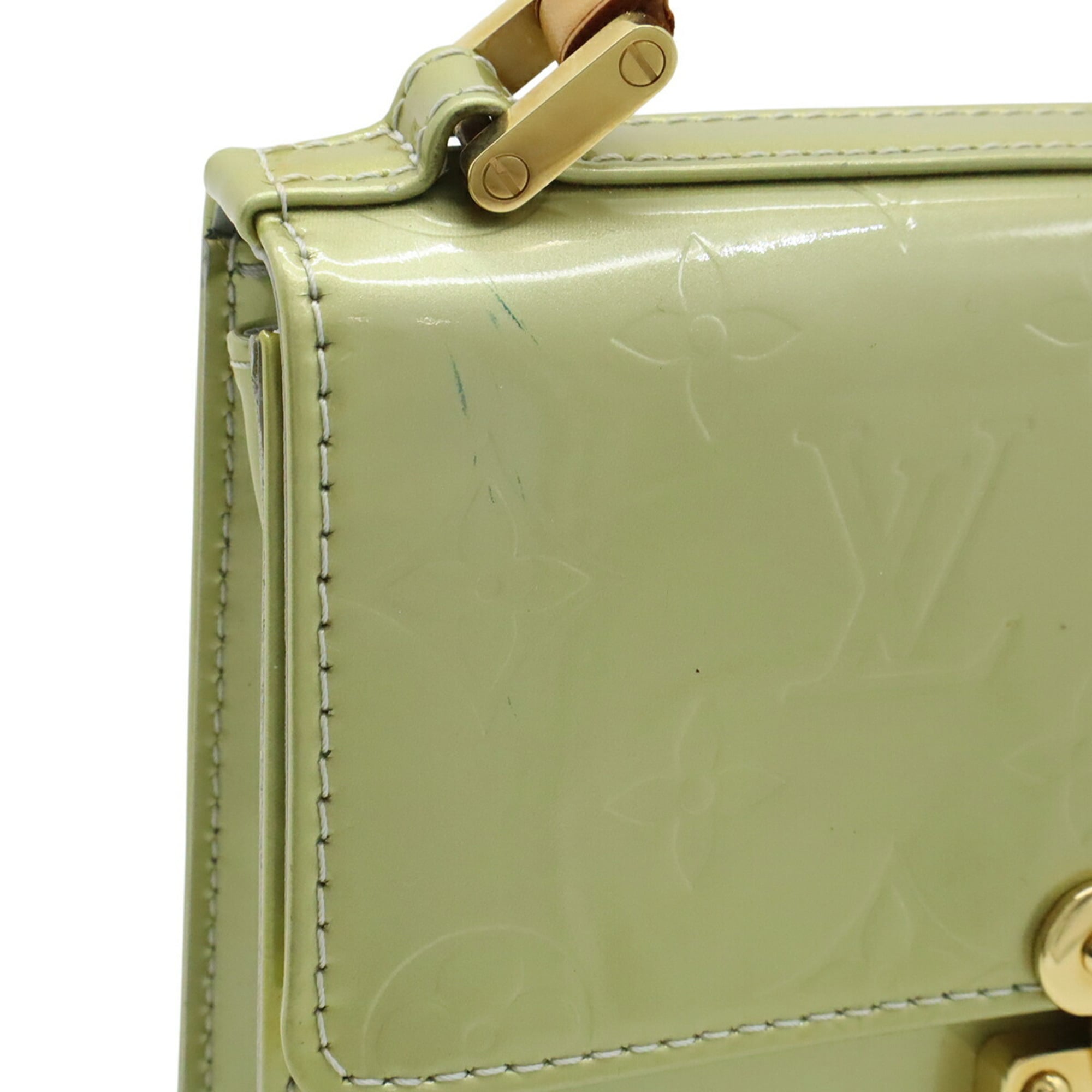 Louis Vuitton Monogram Vernis Gris Handbag