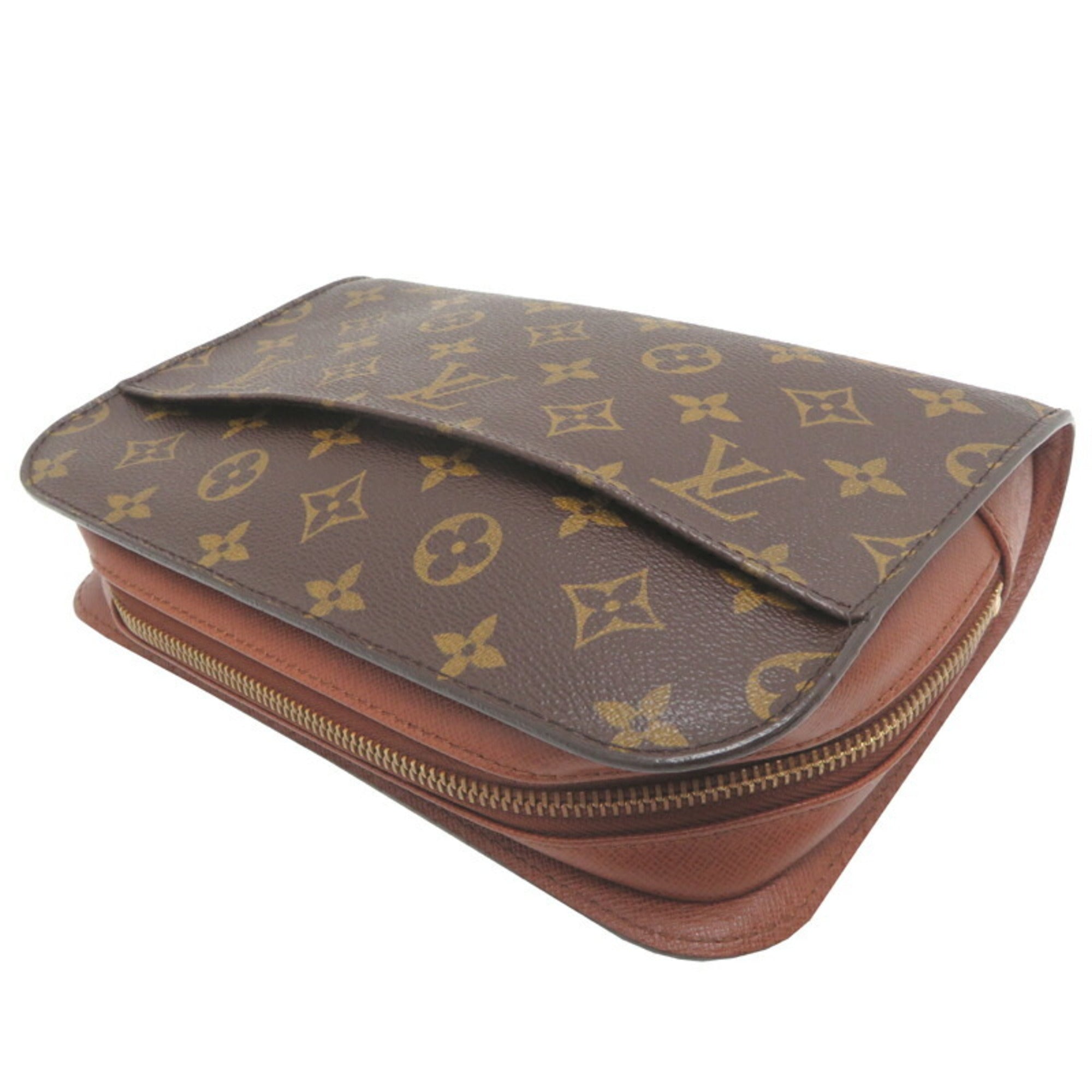 Louis Vuitton Brown Monogram Monogram Clutch Bag