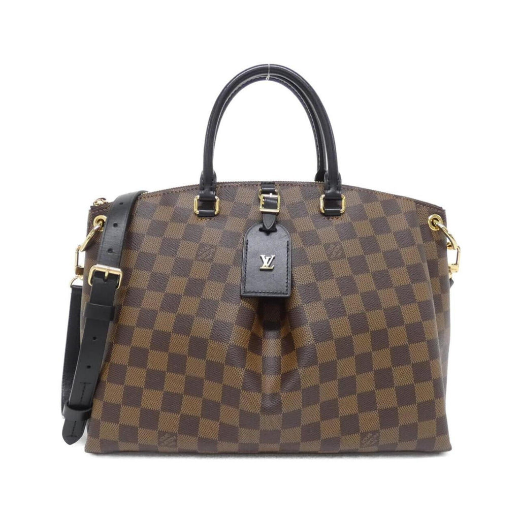 Louis Vuitton Ebene Coated Canvas Handbag