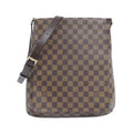 Louis Vuitton Brown Coated Canvas Shoulder Bag