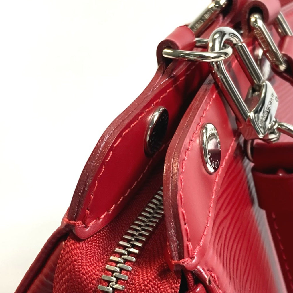 Louis Vuitton Red Leather Handbag