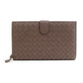 Bottega Veneta Light Brown Intrecciato Middle Wallet (Bi-Fold)