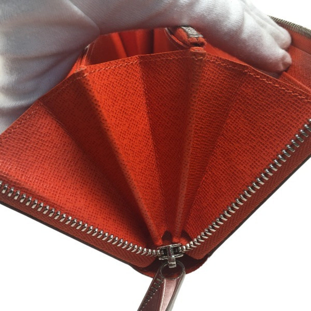 Louis Vuitton Epi Orange Epi Leather Long Wallet