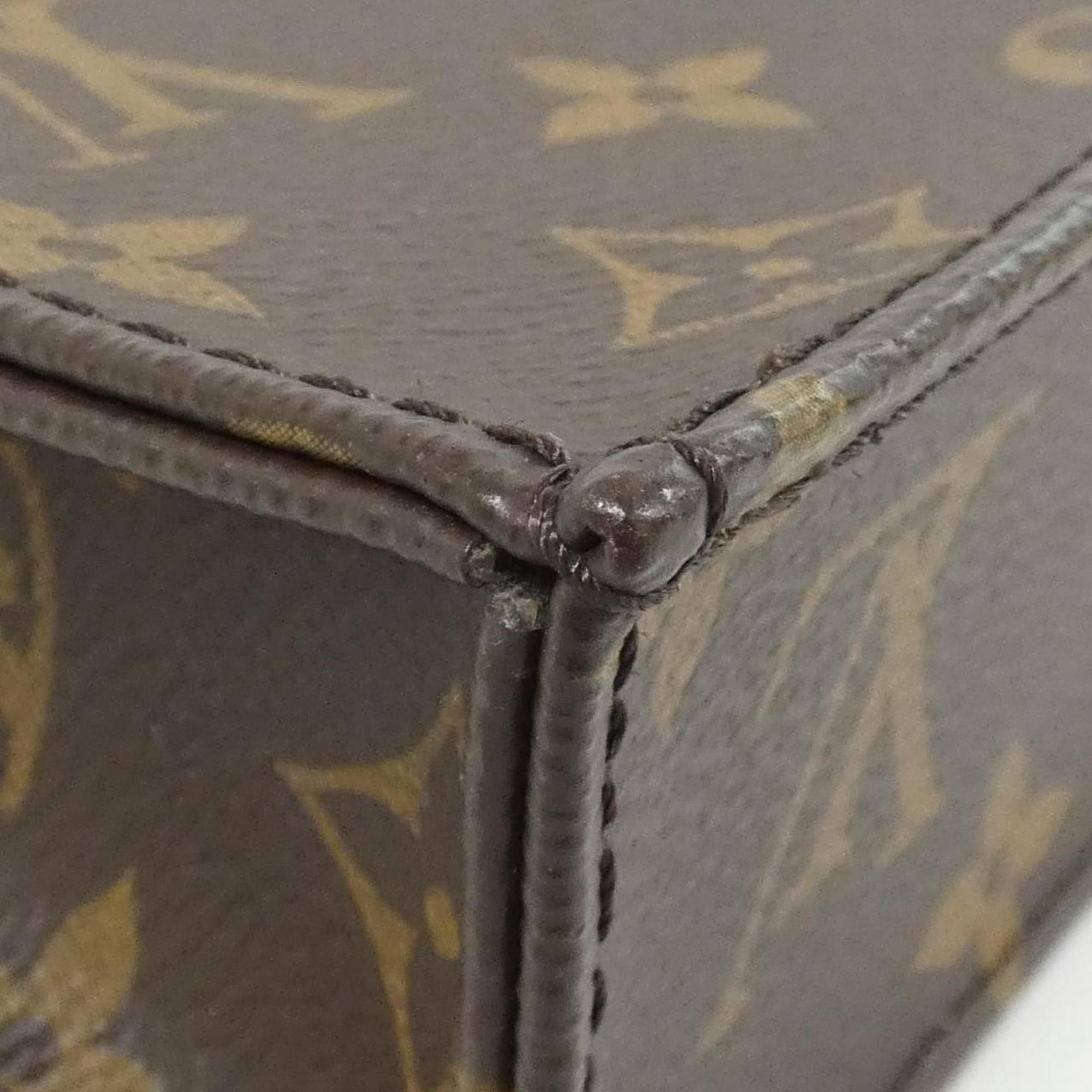 Louis Vuitton Monogram Marron Coated Canvas Handbag