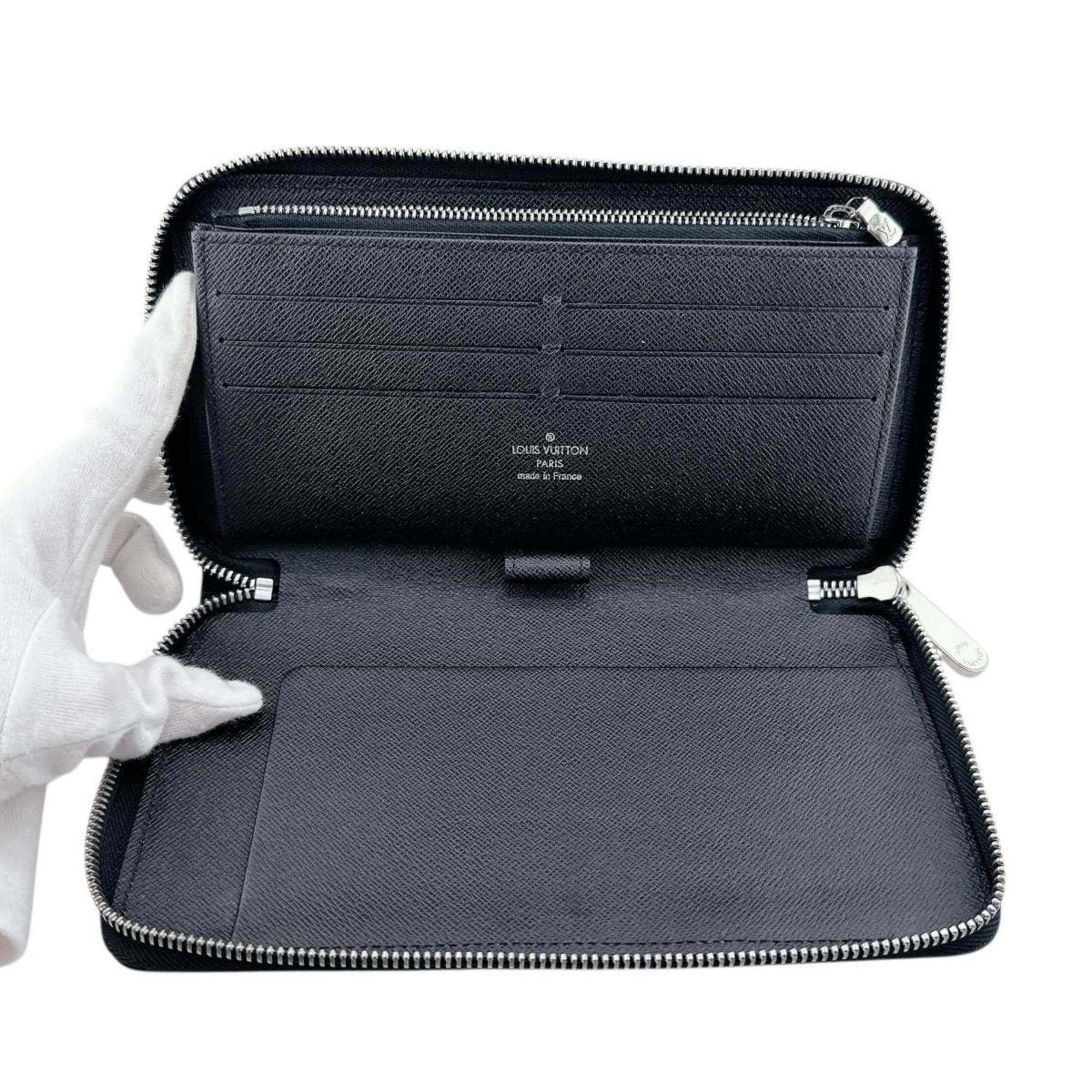 Louis Vuitton Noir Epi Leather Long Wallet