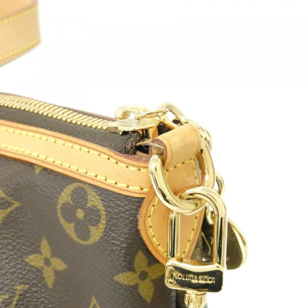Louis Vuitton Brown Coated Canvas Handbag Tote Bag