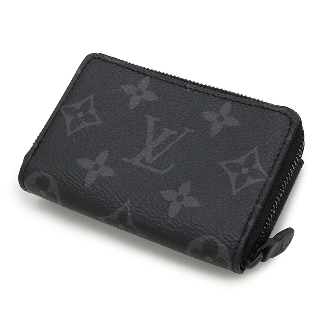 Louis Vuitton Black Gray Monogram Eclipse Monogram Monogram Eclipse Coin Purse/Coin Case
