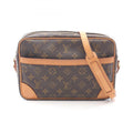 Louis Vuitton Brown Monogram Coated Canvas Shoulder Bag