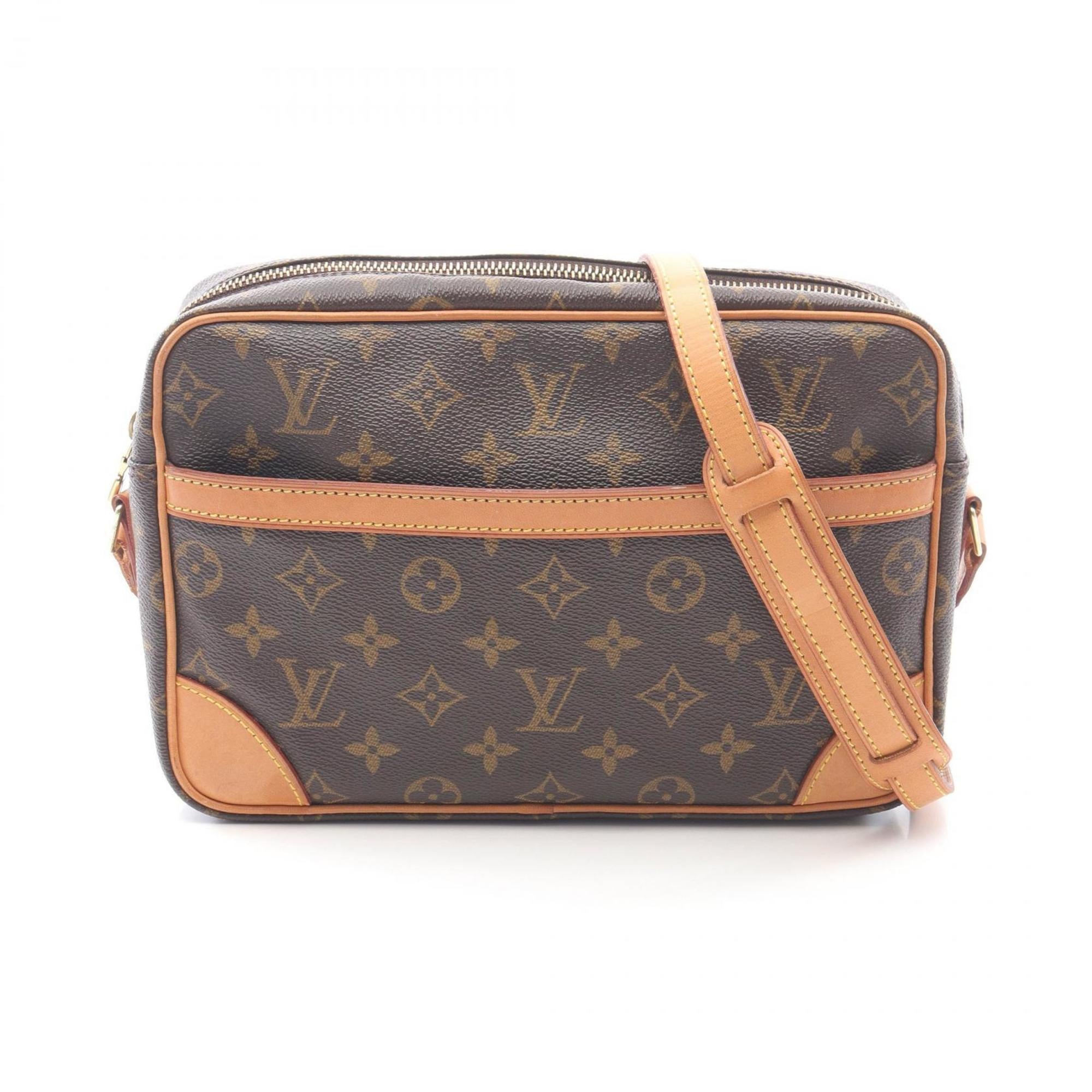 Louis Vuitton Brown Monogram Coated Canvas Shoulder Bag