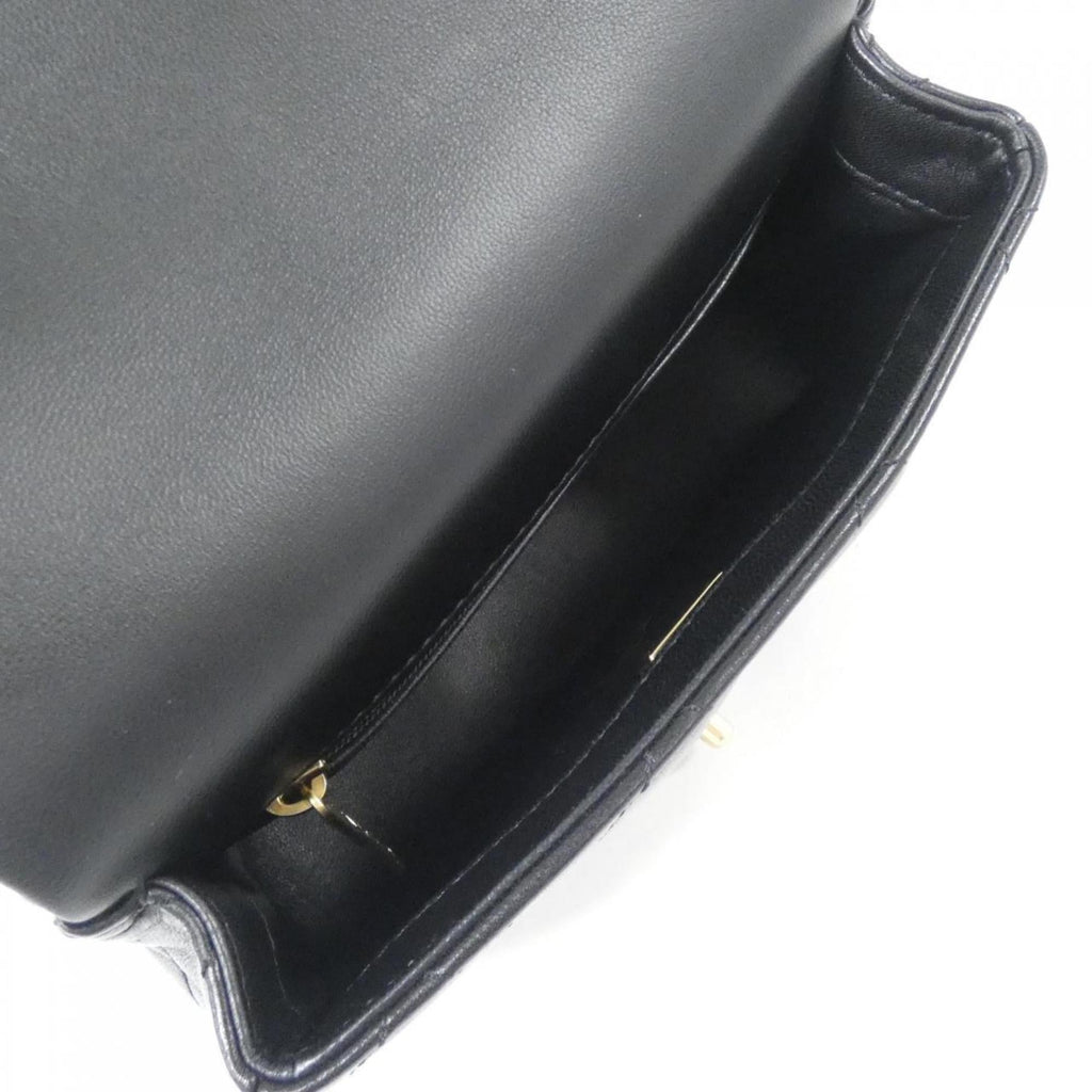 Chanel Black Leather Handbag