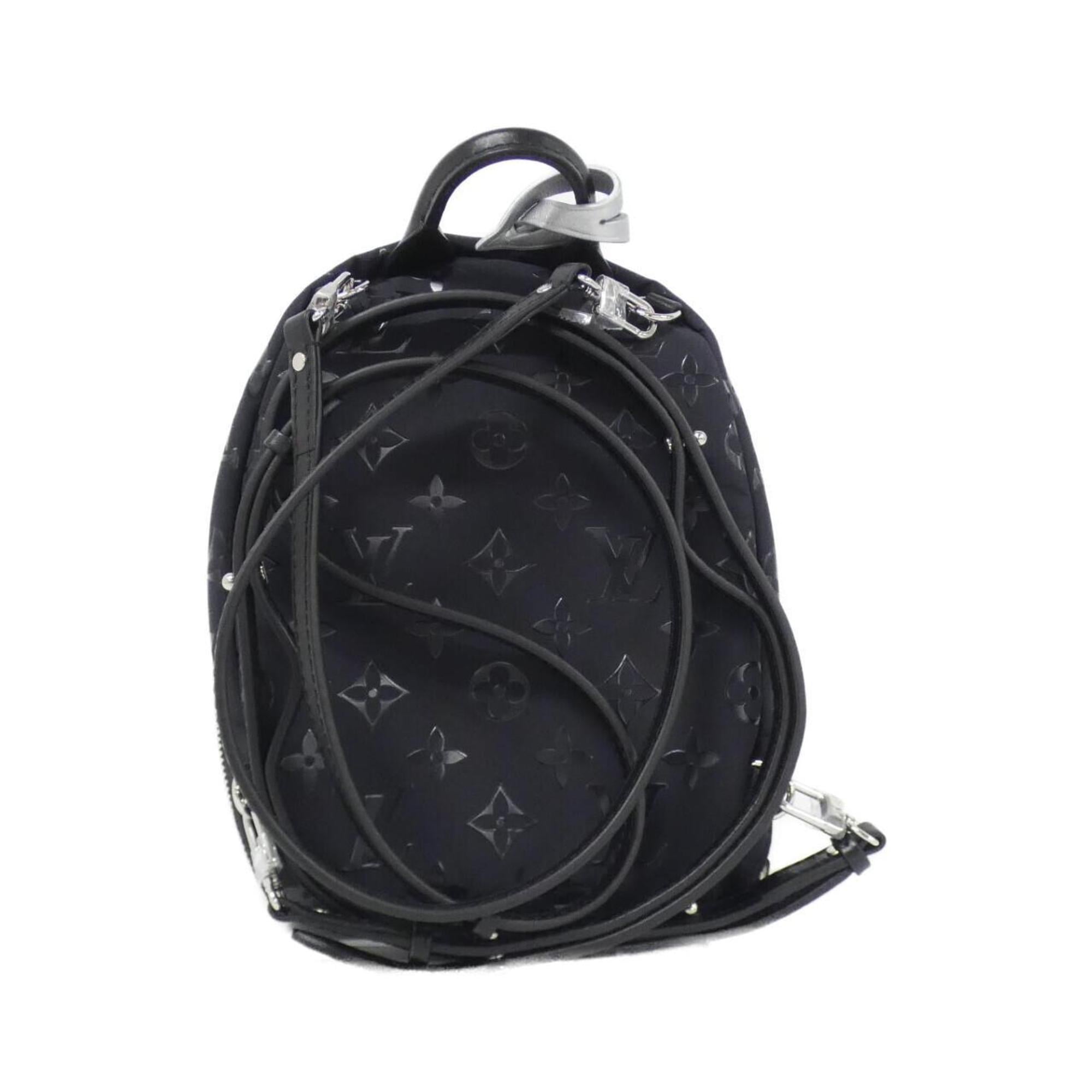 Louis Vuitton Black Nylon Canvas Backpack