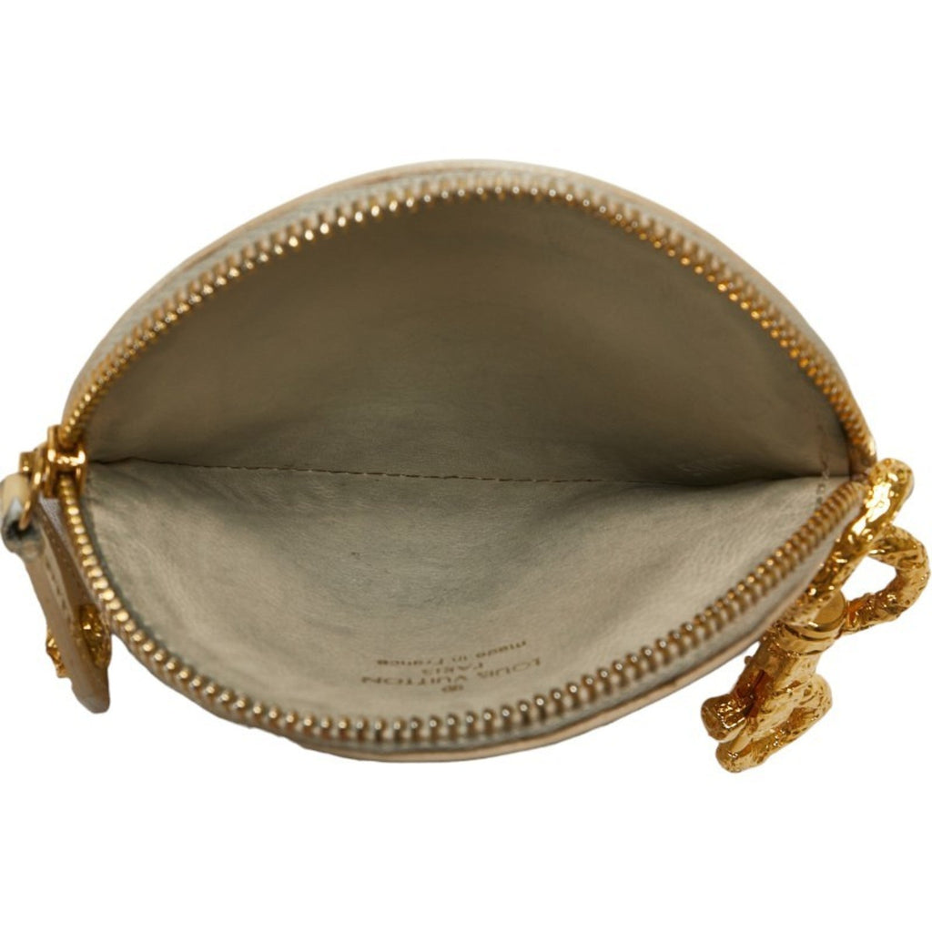 Louis Vuitton Vernis Yellow Leather Coin Purse/Coin Case