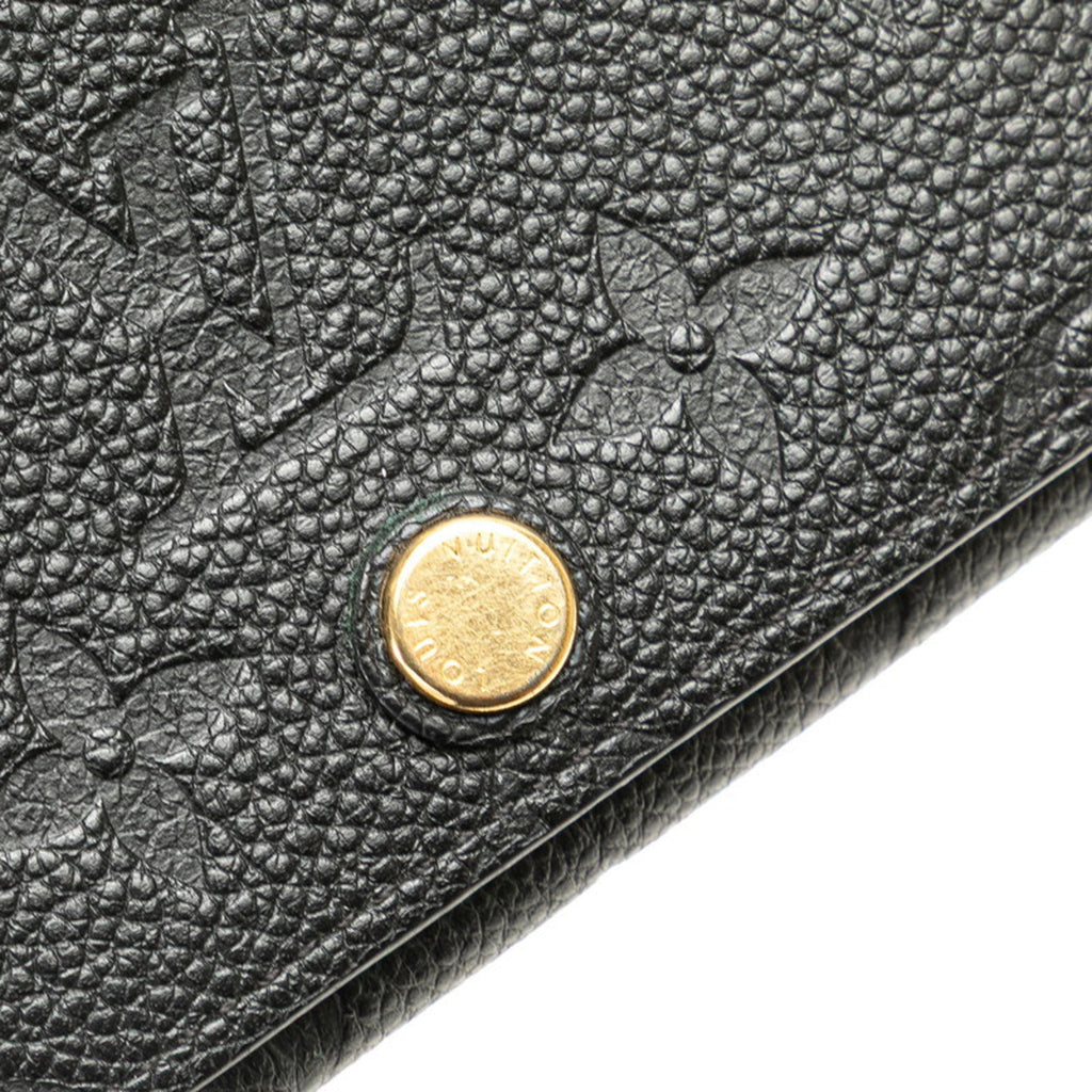 Louis Vuitton Black Noir Leather Wallet