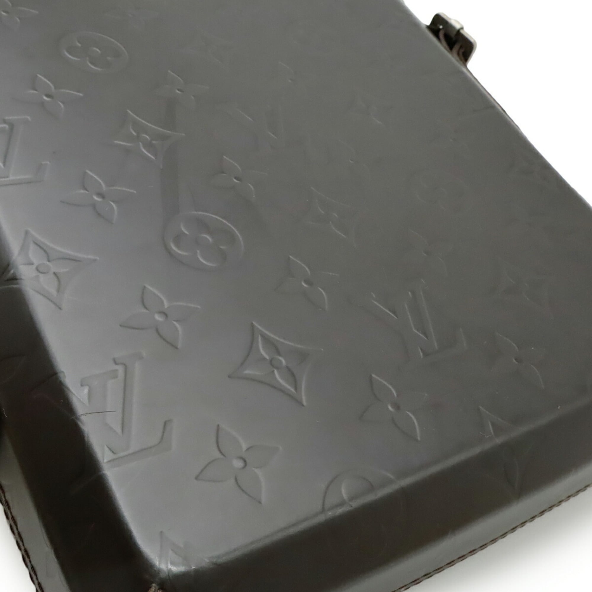 Louis Vuitton Coffee Monogram Leather Shoulder Bag