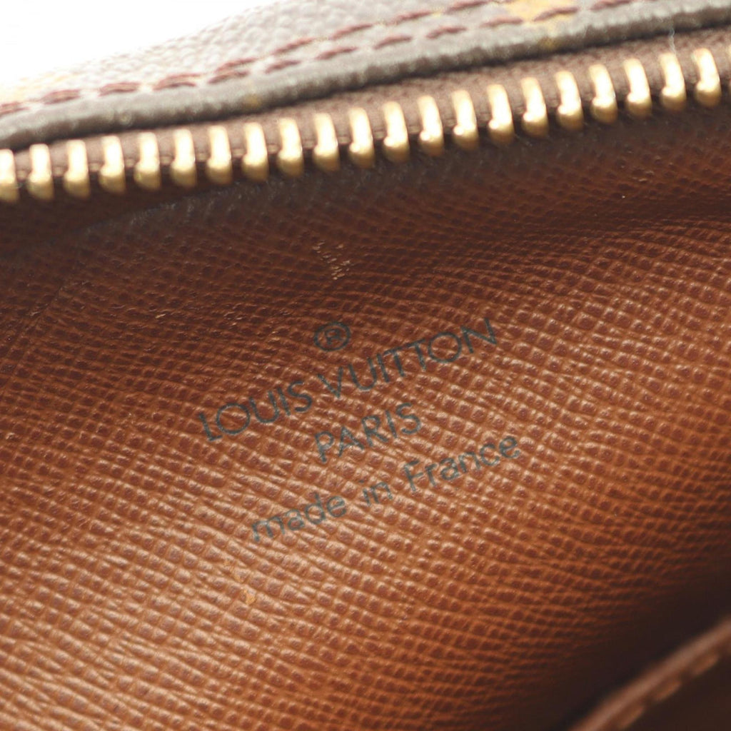 Louis Vuitton Brown Monogram Coated Canvas Leather Shoulder Bag