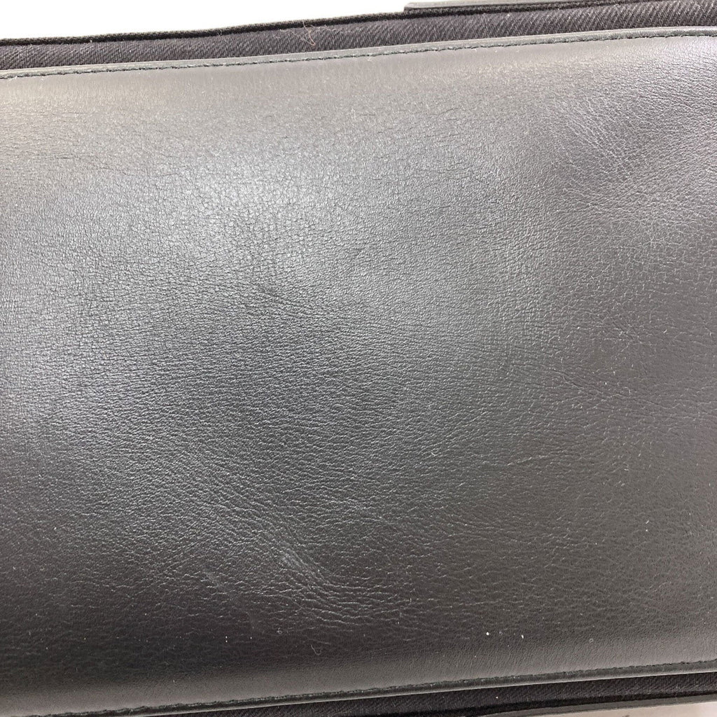 Balenciaga Black Canvas Handbag Pouch