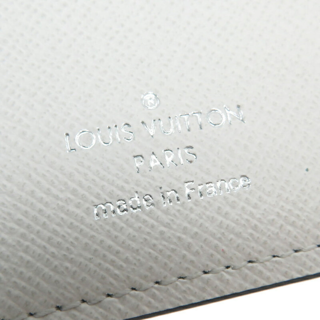 Louis Vuitton White Taigarama Long Wallet
