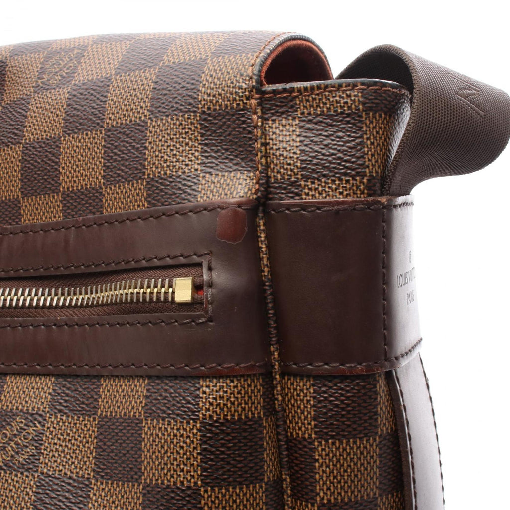 Louis Vuitton Brown Ebene Coated Canvas Leather Shoulder Bag