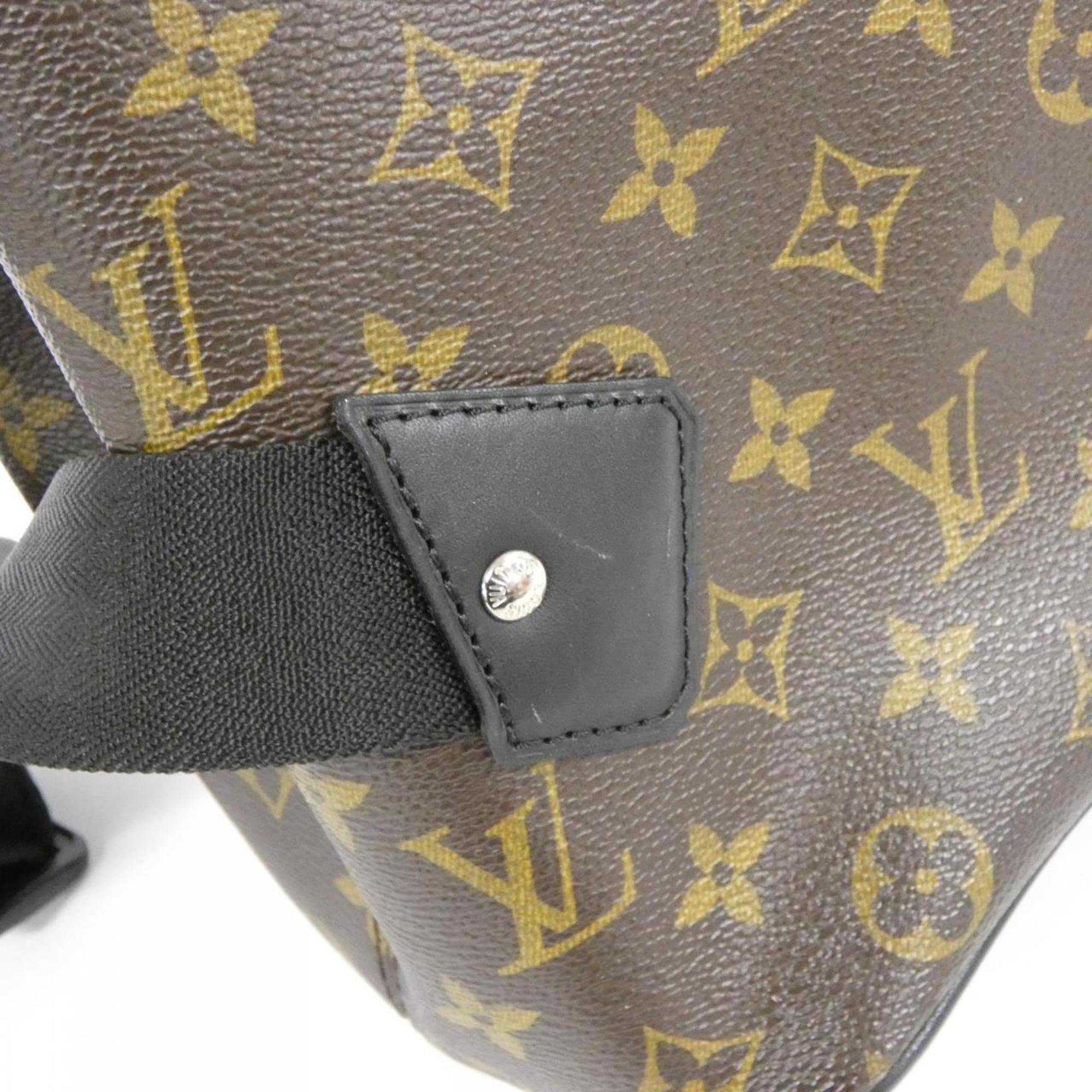 Louis Vuitton Brown Coated Canvas Backpack