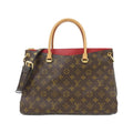 Louis Vuitton Cerise Marron Coated Canvas Handbag