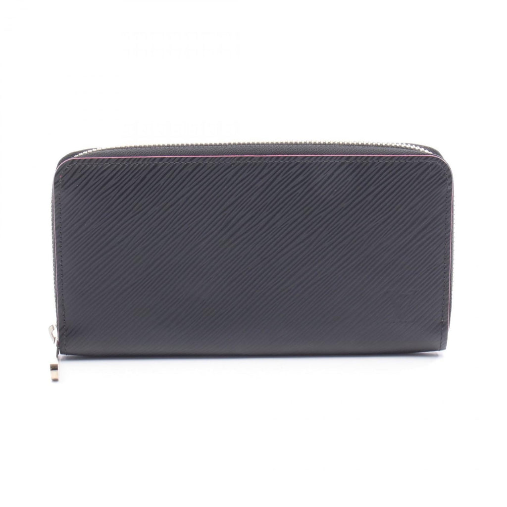 Louis Vuitton Black Hot Pink Noir Pink Leather Long Wallet