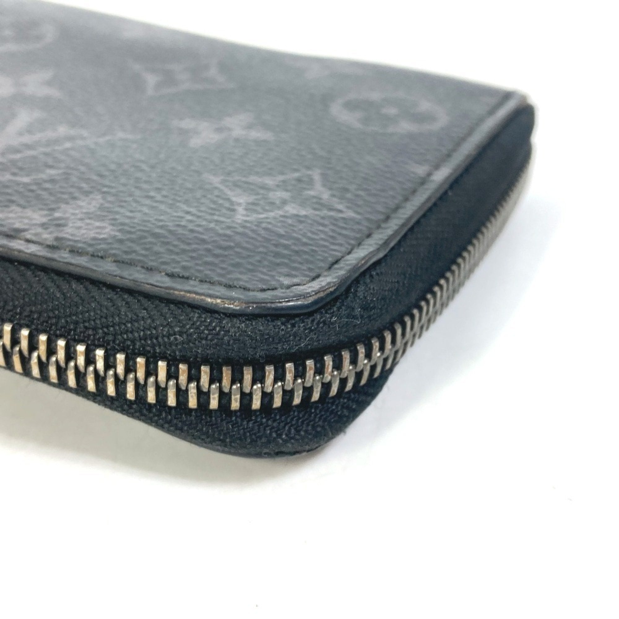 Louis Vuitton Monogram Eclipse Black Blue Monogram Eclipse Long Wallet