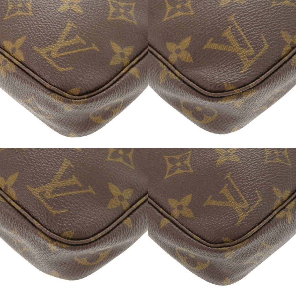 Louis Vuitton Brown Monogram Canvas Pochette Pouch