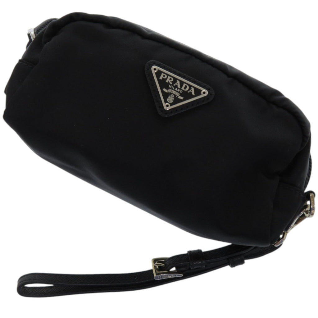 Prada Black Nylon Pouch
