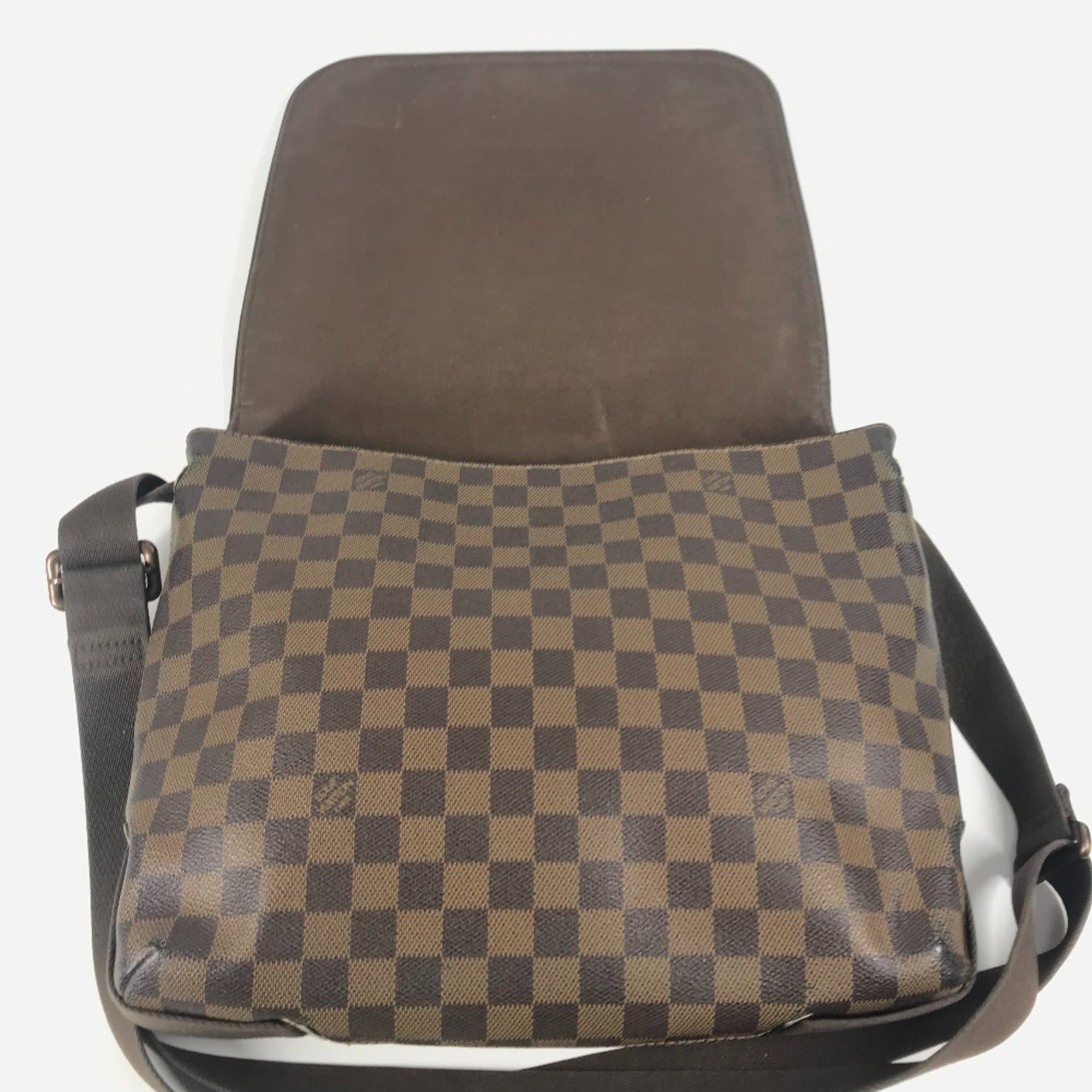 Louis Vuitton Brown Ebene Damier Canvas Messenger Bag Shoulder Bag