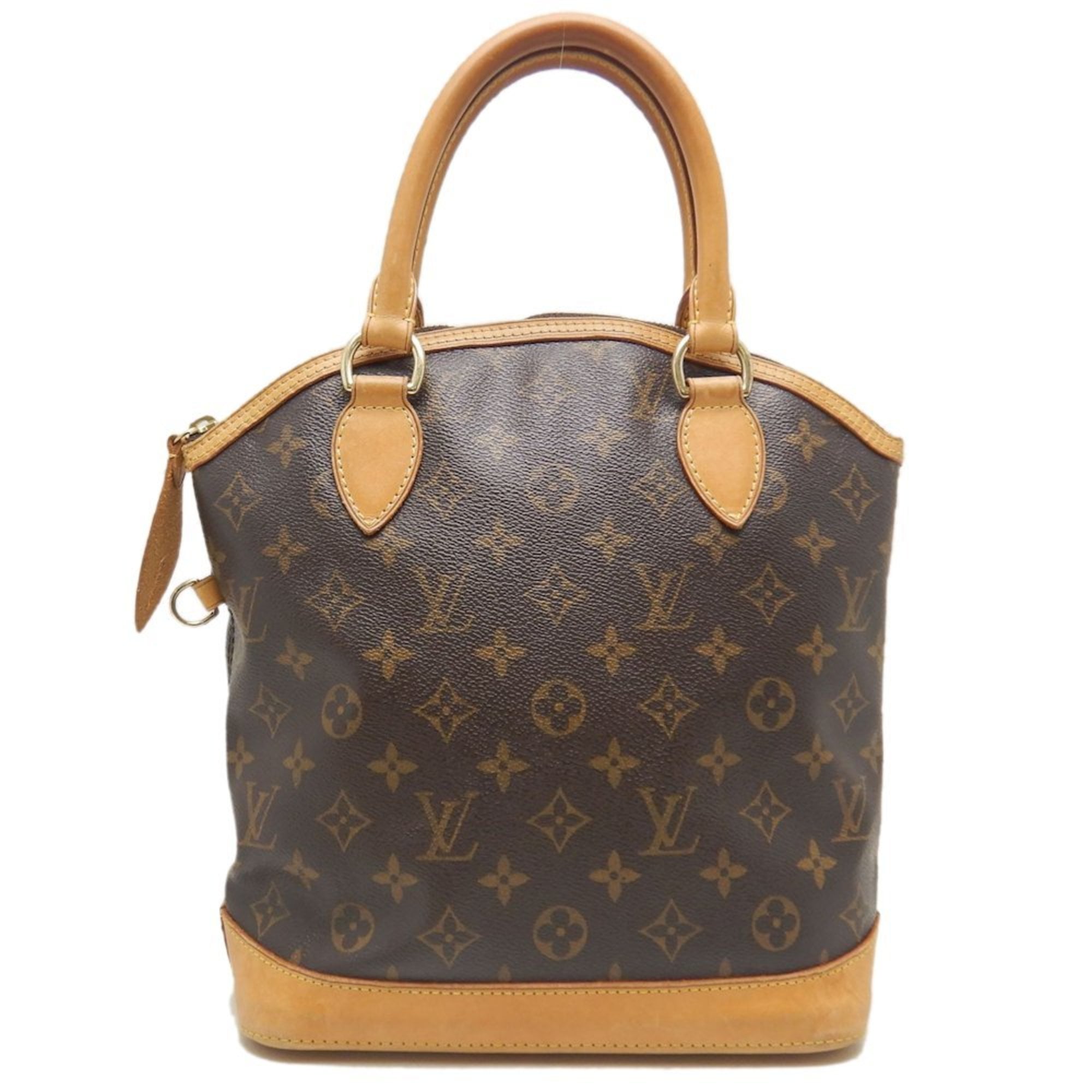 Louis Vuitton Brown Pvc Handbag