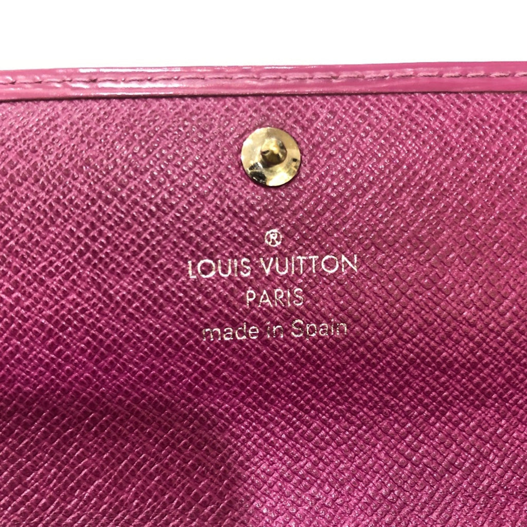 Louis Vuitton Epi Fuchsia Purple Epi Leather Long Wallet