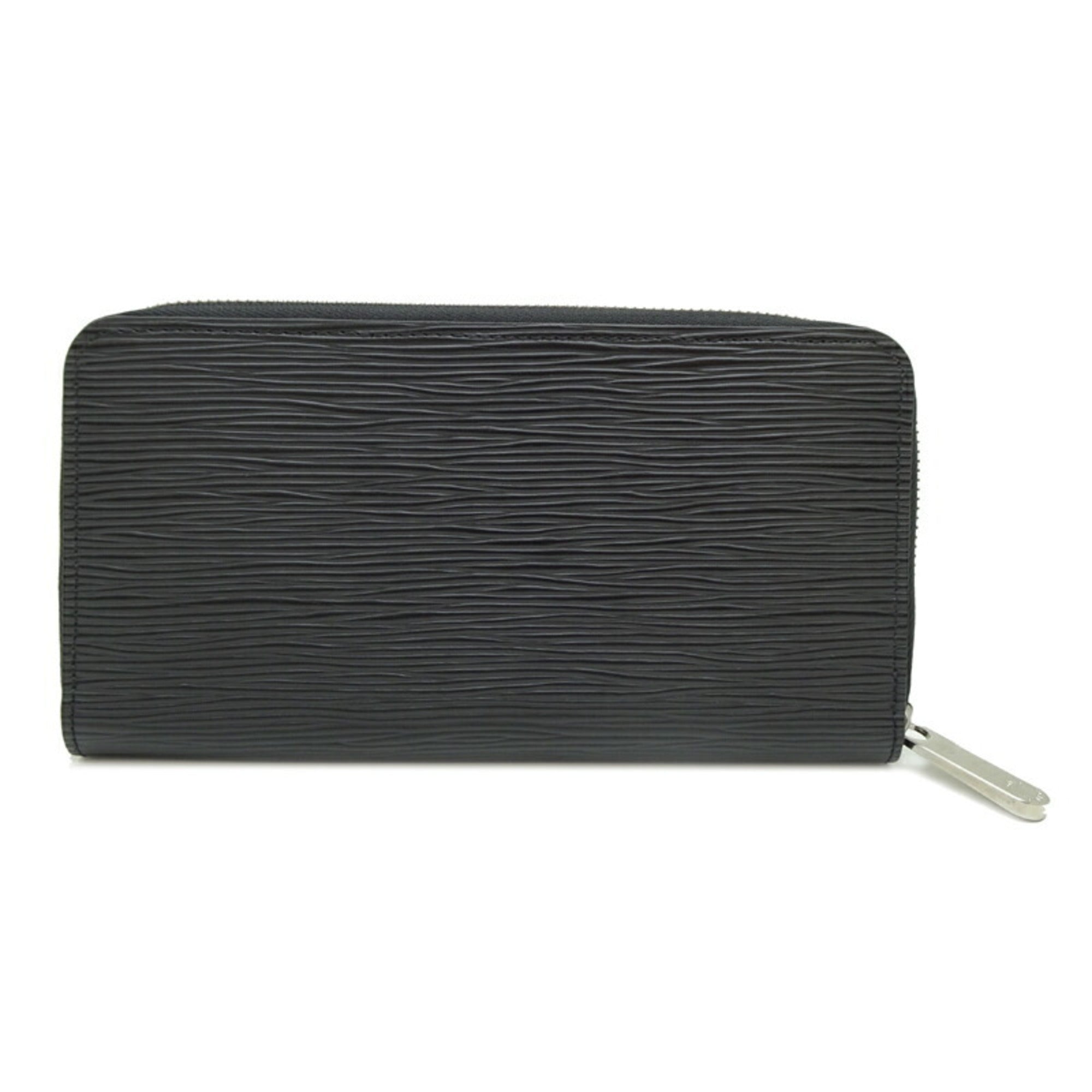 Louis Vuitton Epi Black Noir Epi Leather Long Wallet