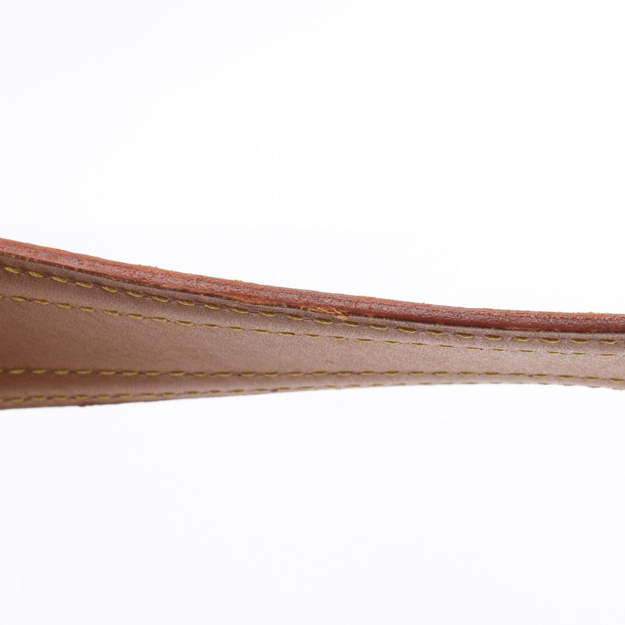 Louis Vuitton Brown Monogram Coated Canvas Pvc Leather Shoulder Bag