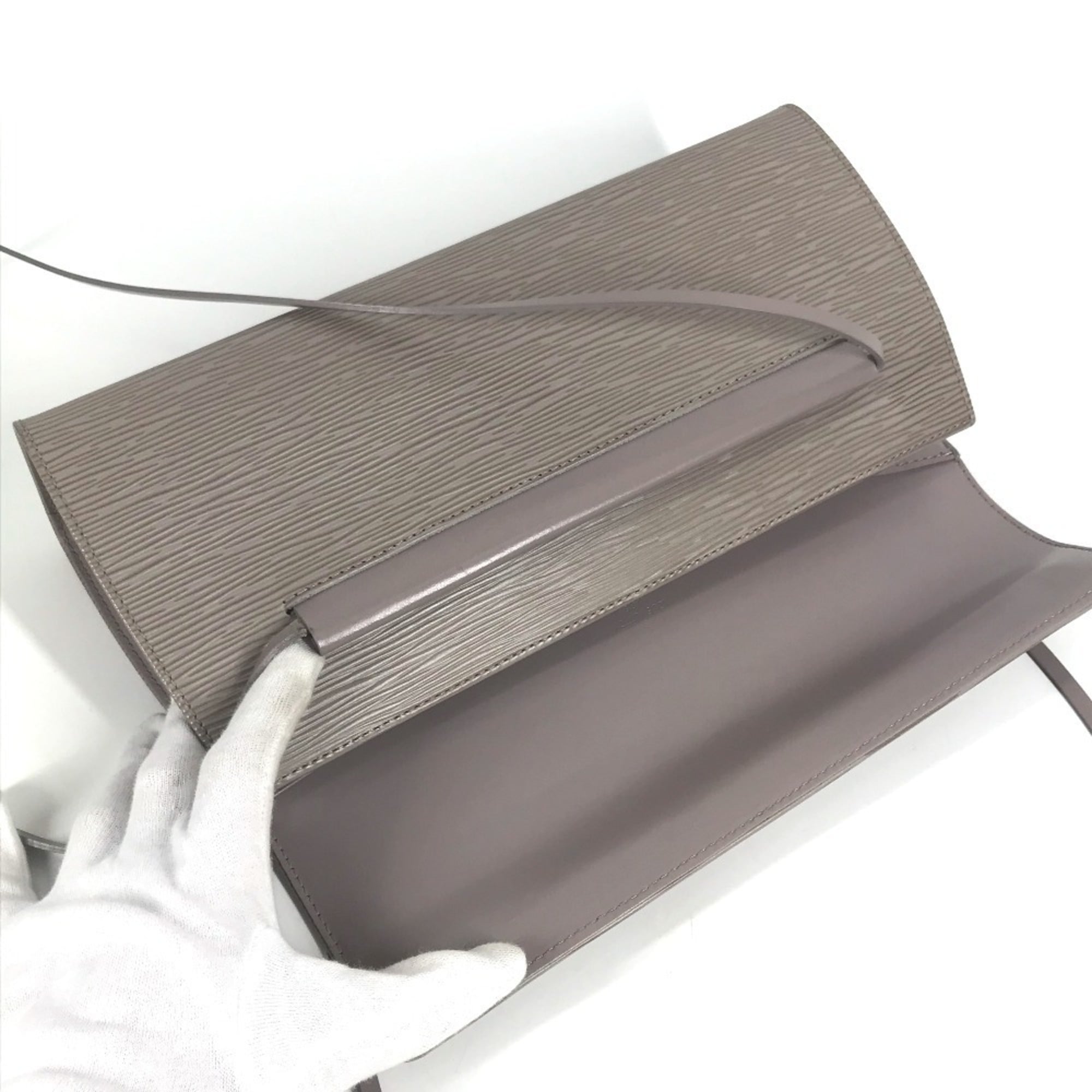 Louis Vuitton Epi Purple Epi Leather Shoulder Bag
