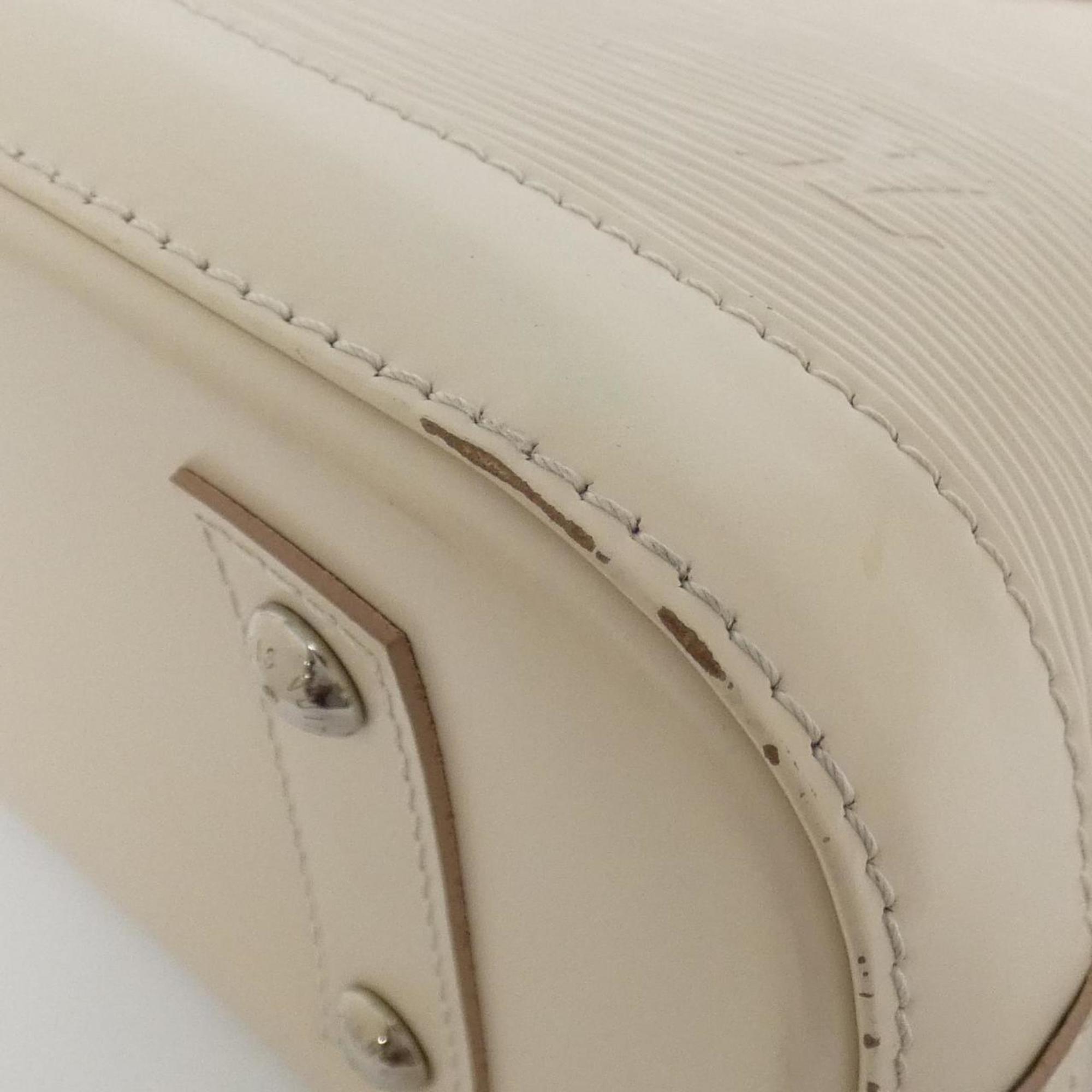 Louis Vuitton Silver Leather Handbag