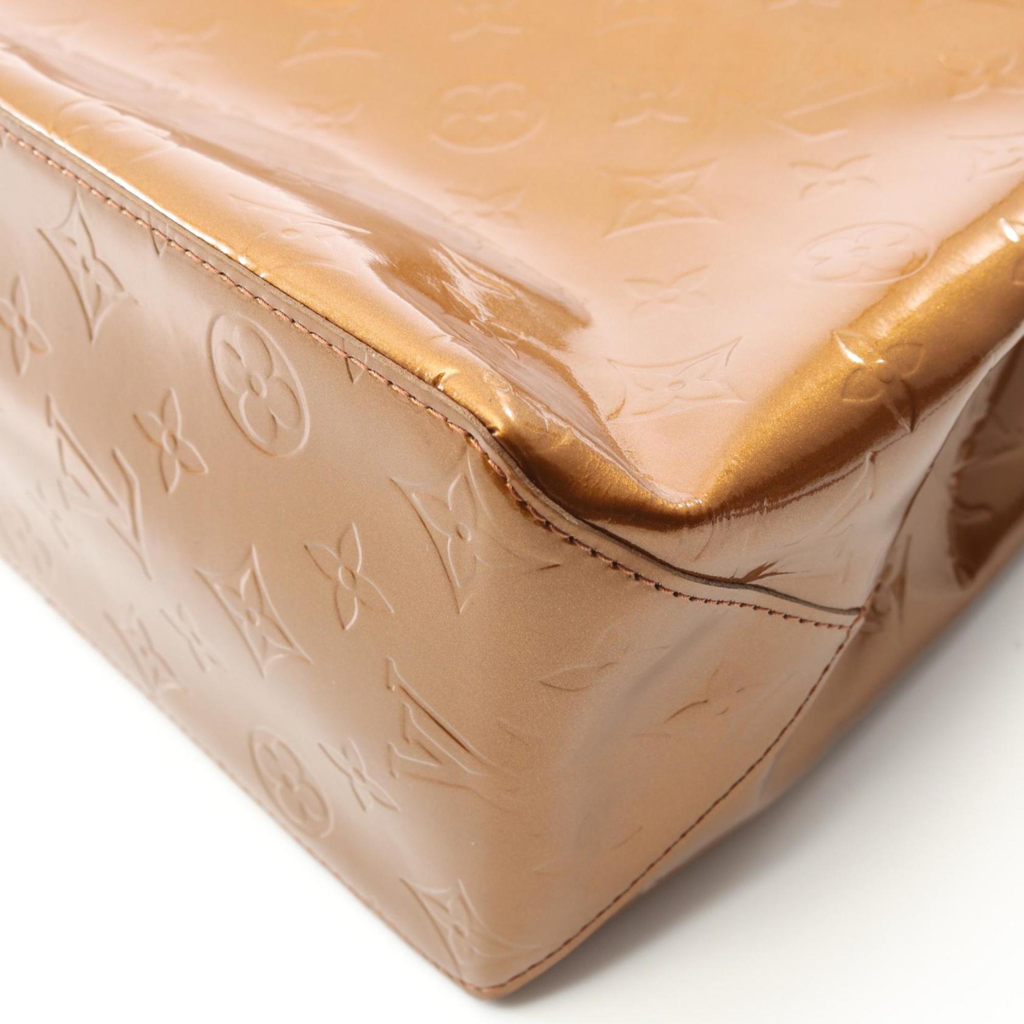 Louis Vuitton Bronze Brown Leather Tote Bag