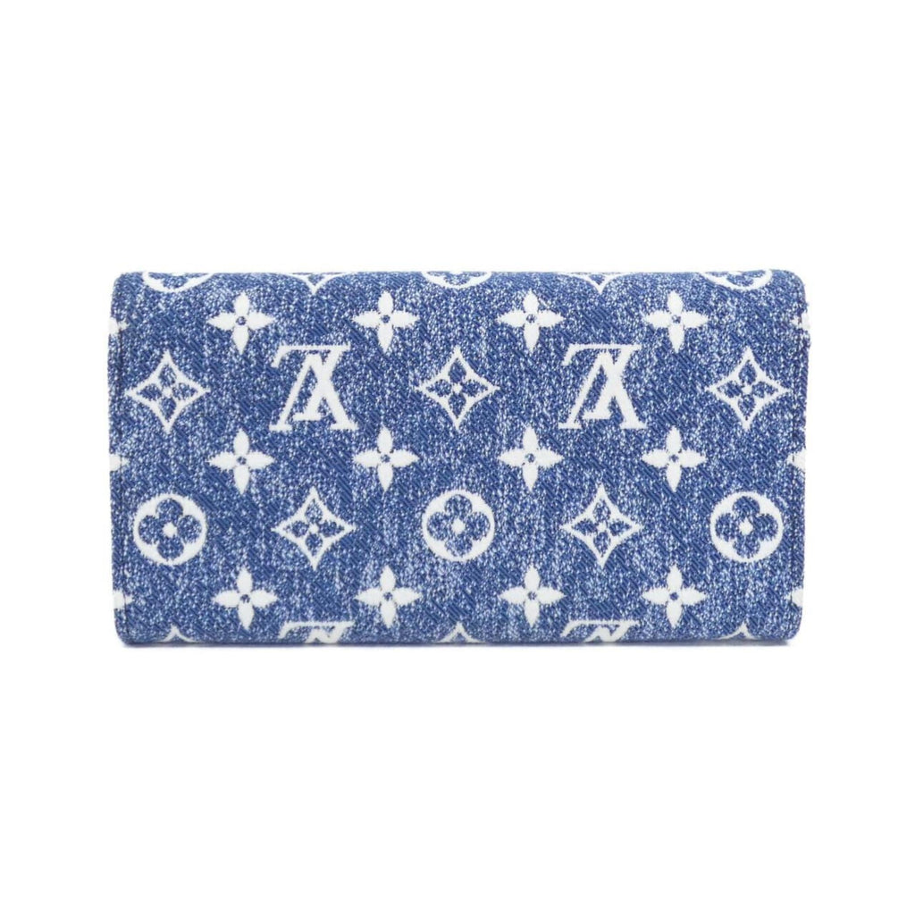 Louis Vuitton Monogram Gold Blue Monogram Navy Monogram Long Wallet