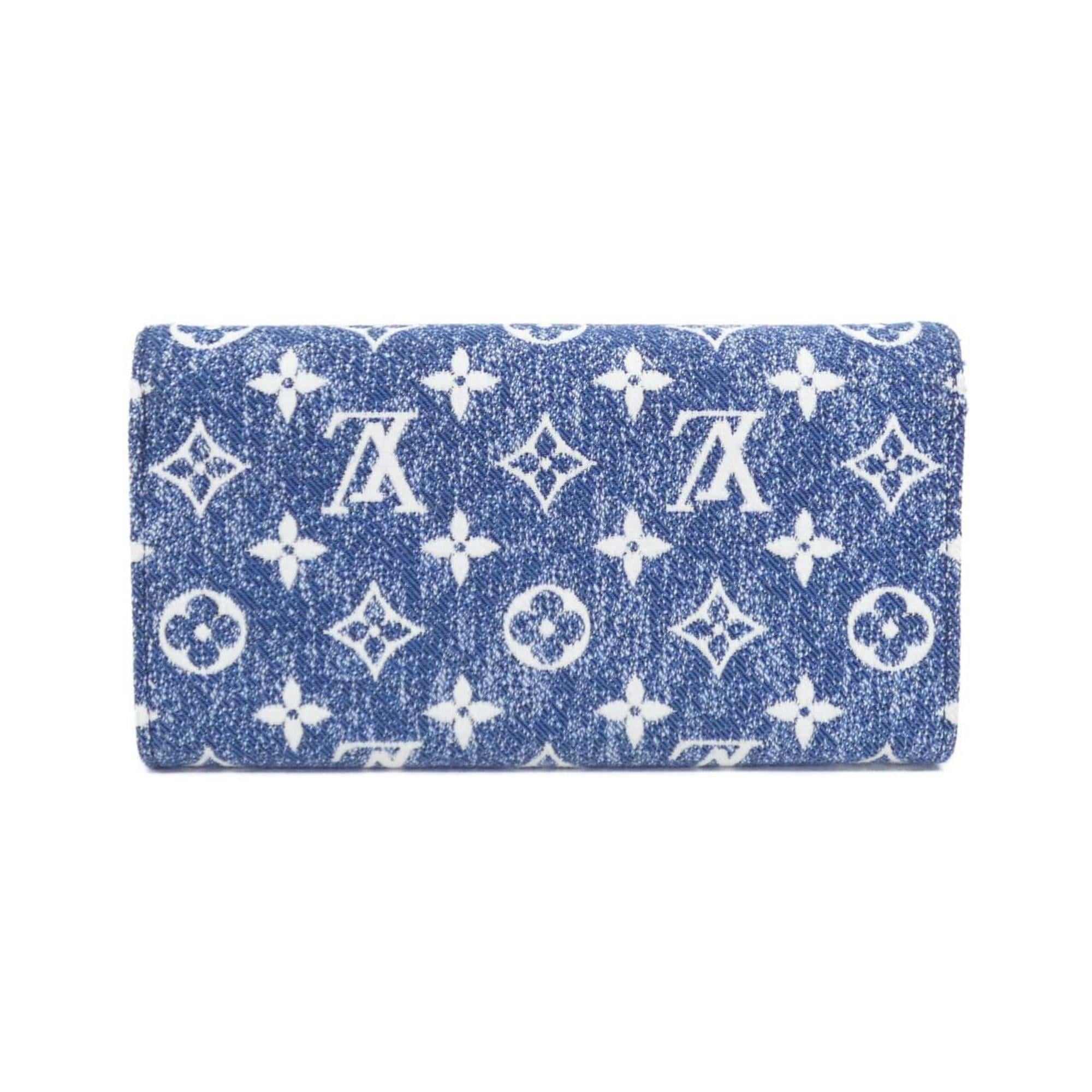 Louis Vuitton Monogram Gold Blue Monogram Navy Monogram Long Wallet