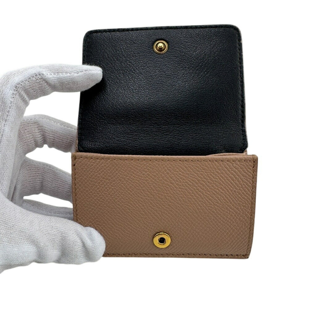 Balenciaga Beige Leather Wallet (Tri-Fold)